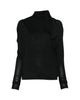 Women's Nude knit top 1101W26010 black