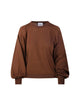 Maglione donna NUDE 1101W26015 Tabacco