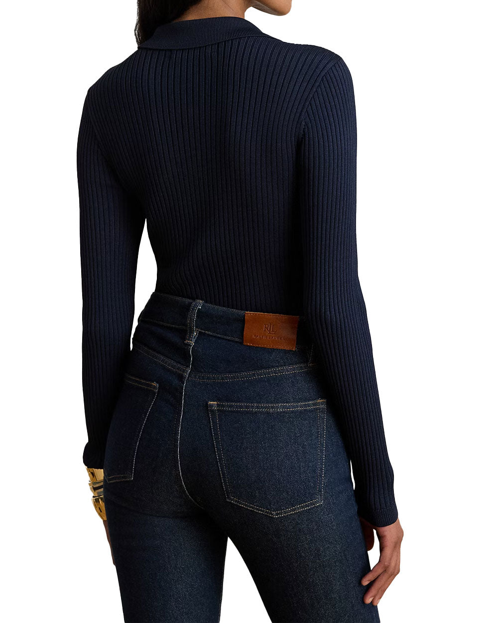 Maglia donna Polo Ralph Lauren 200P03459 blu navy 