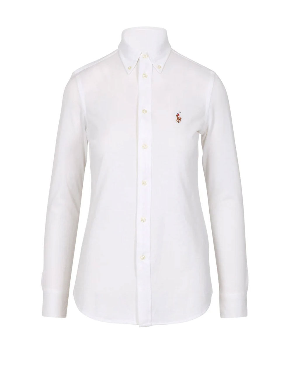 Camicia donna Polo Ralph Lauren 211664427 bianca<BR/> 