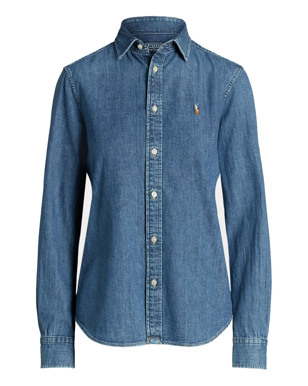 Camicia donna Polo Ralph Lauren 211969458 blu 