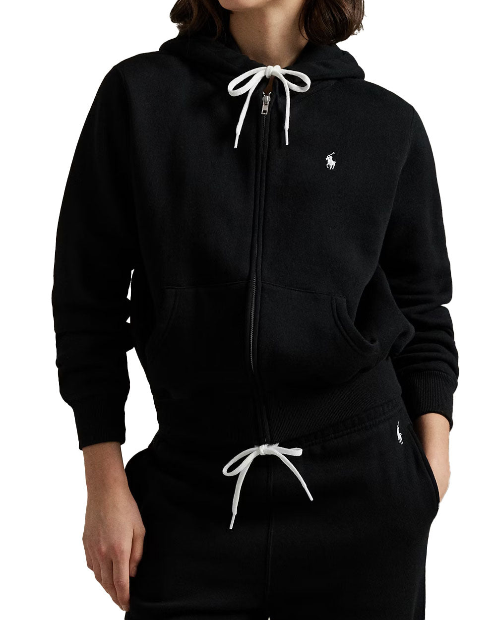 Felpa donna Polo Ralph Lauren 211971699 nera 