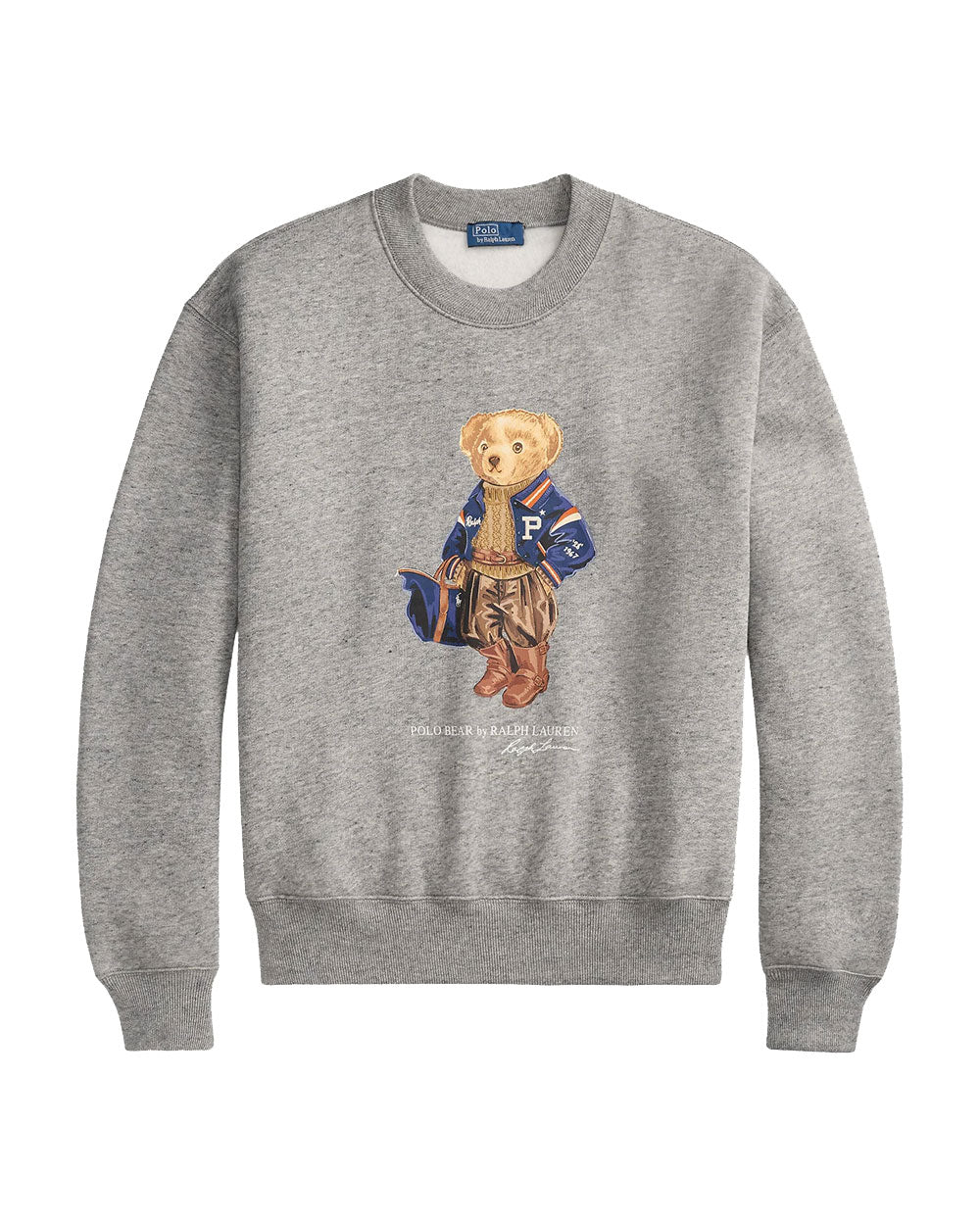 Felpa donna Polo Ralph Lauren 211B17788 grigia 