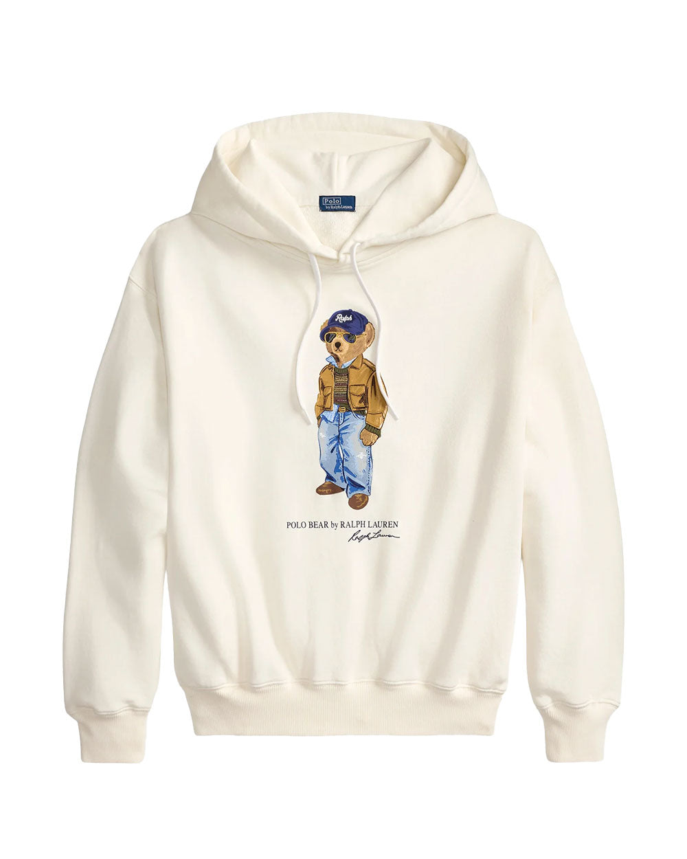 Felpa donna Polo Ralph Lauren 211B17799 crema 