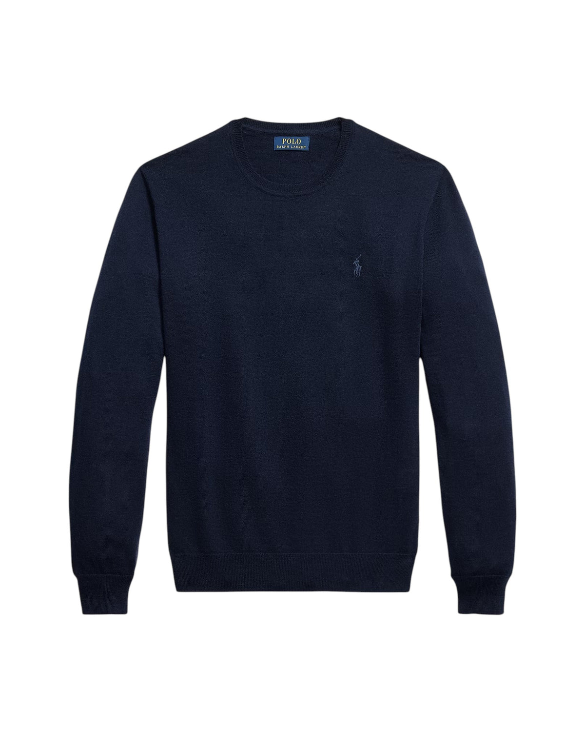 Maglia uomo Polo Ralph Lauren 710954589002 a costine Blu Navy 