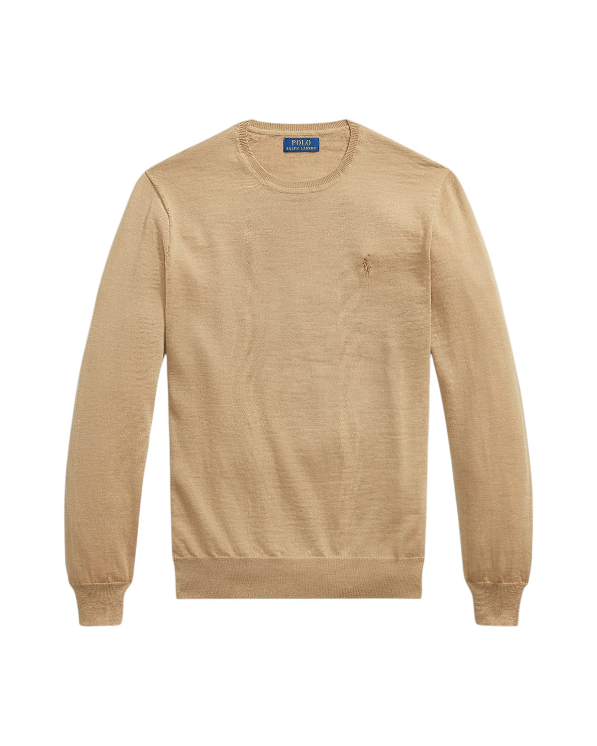 Maglia uomo Polo Ralph Lauren 710954589005 girocollo Marrone 