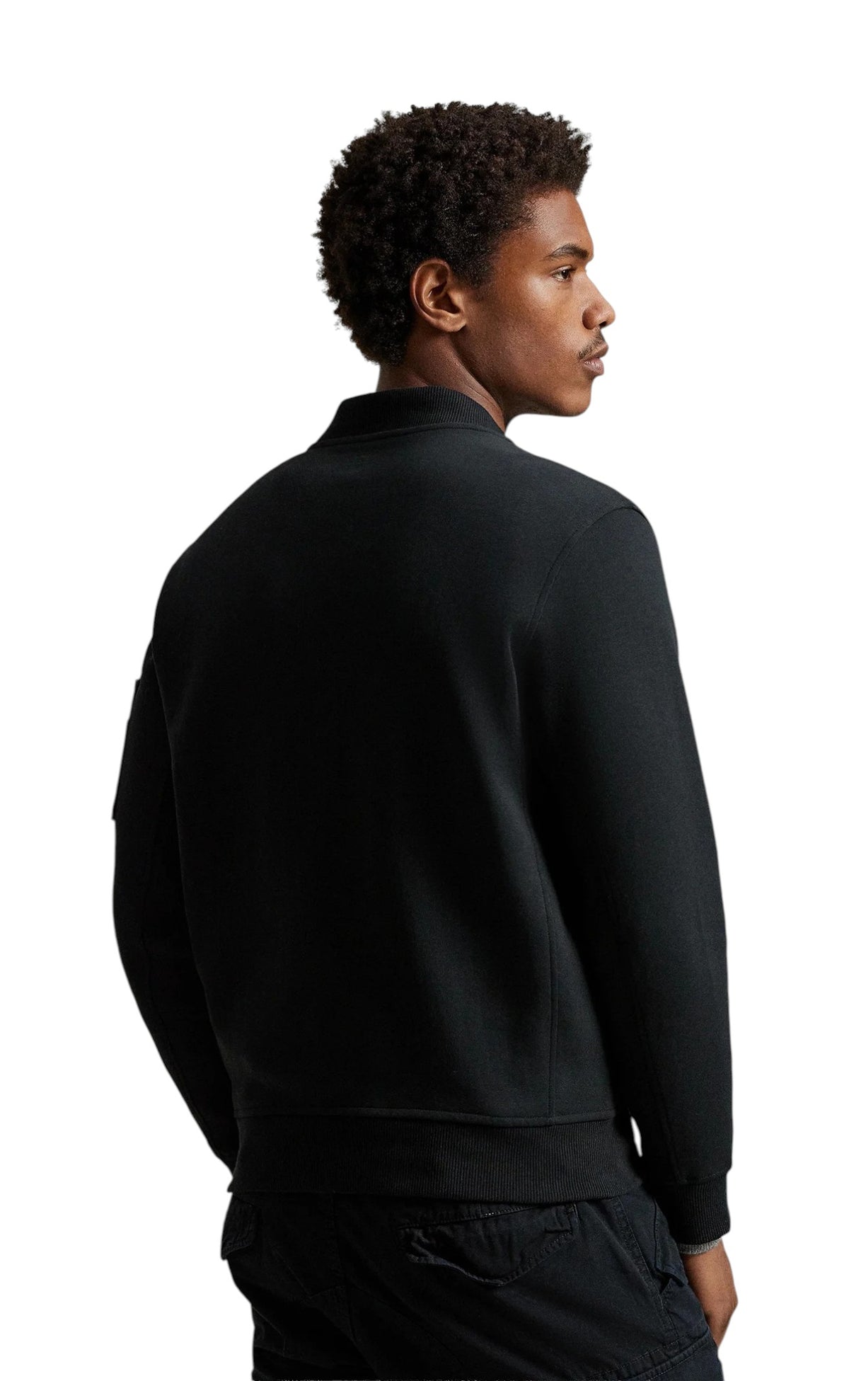 Felpa uomo Polo Ralph Lauren 710980339003 con zip Nero 