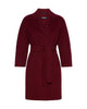 Cappotto 'S Max Mara donna ARONA bordeaux