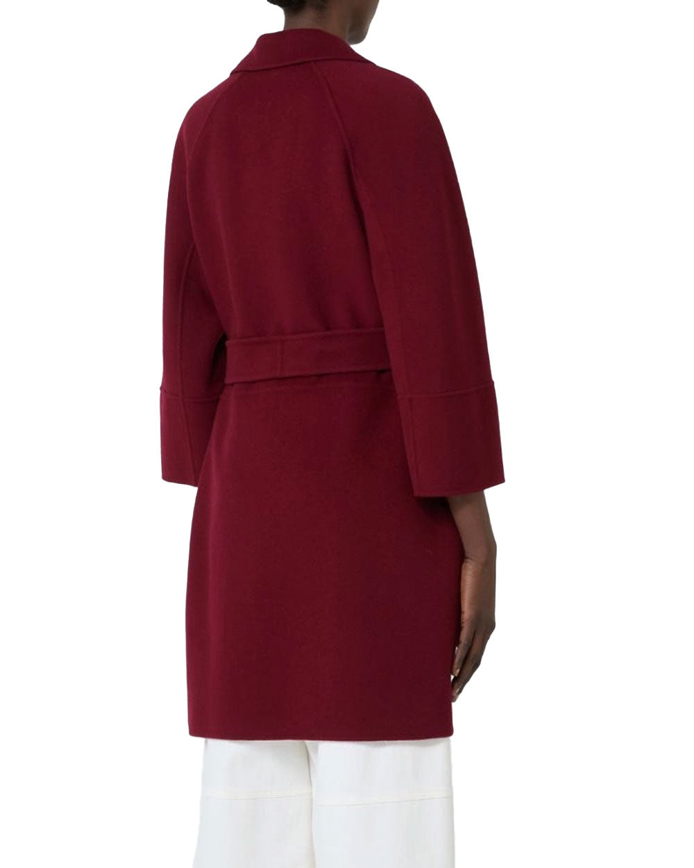 Cappotto 'S Max Mara donna ARONA bordeaux 