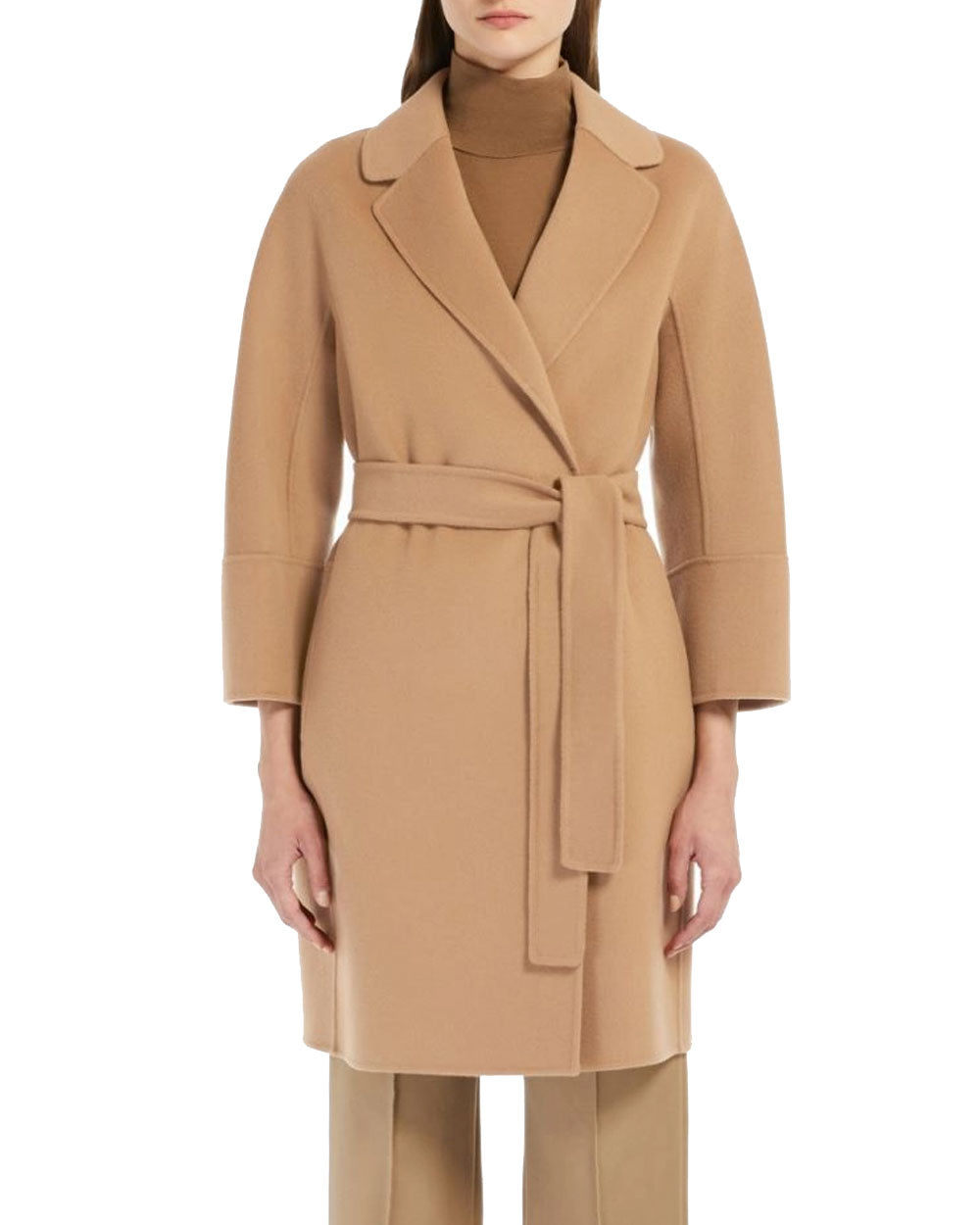 Cappotto 'S Max Mara donna ARONA cammello 