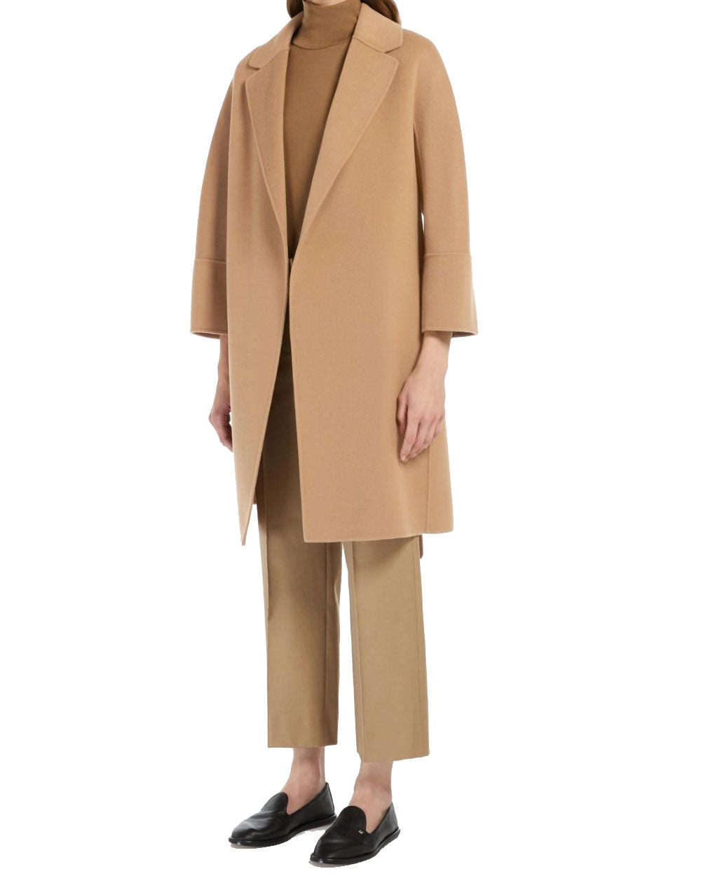 Cappotto 'S Max Mara donna ARONA cammello 