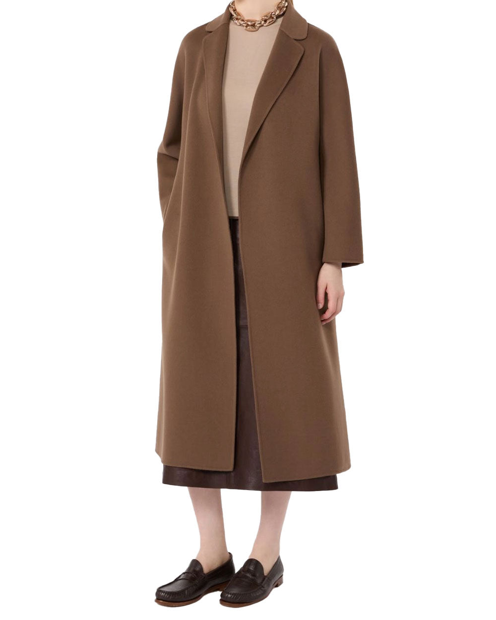 Cappotto 'S Max Mara donna ESTURIA marrone 