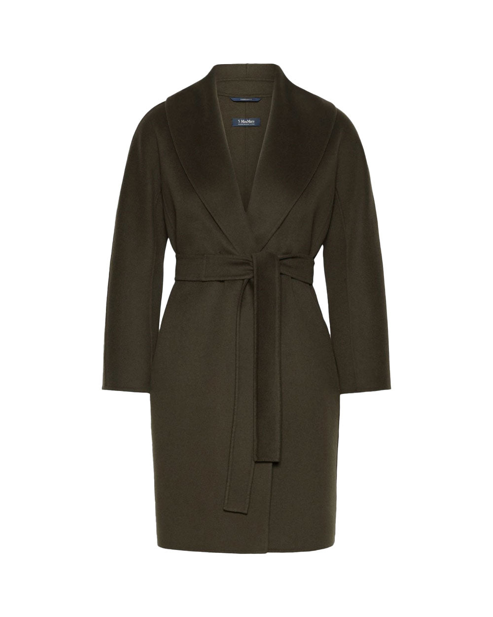 Cappotto 'S Max Mara donna MESSI kaki 