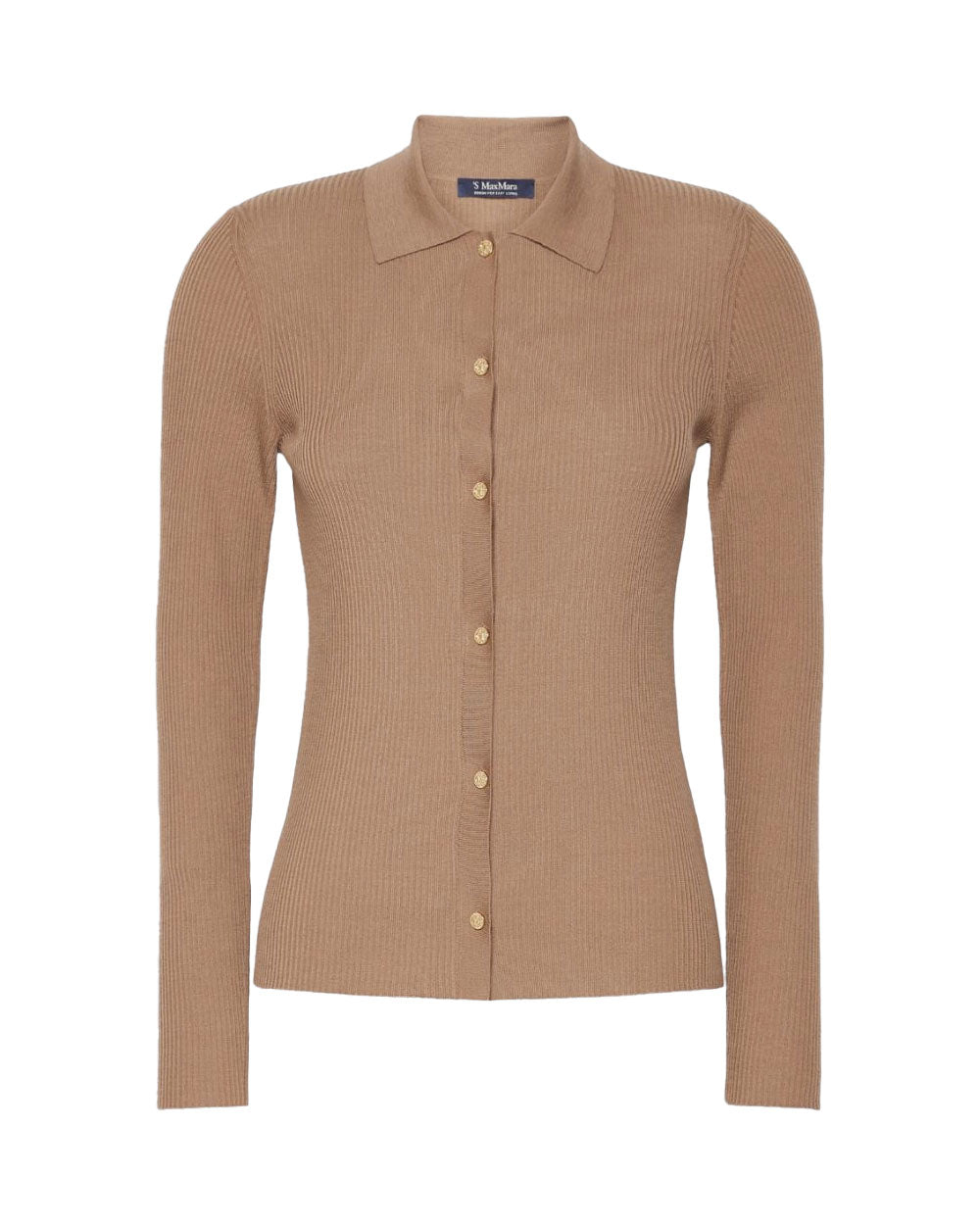 Cardigan 'S Max Mara donna SMMLIMONE cammello 