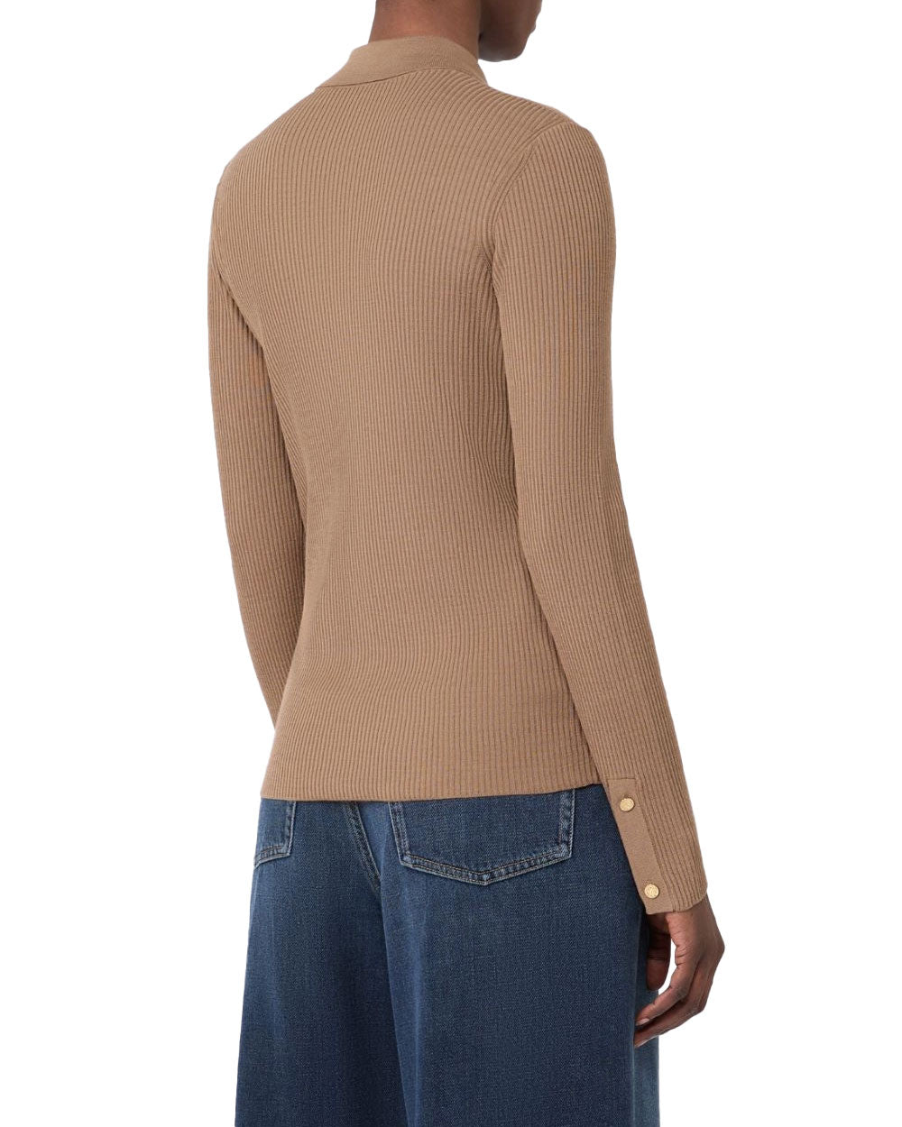 Cardigan 'S Max Mara donna SMMLIMONE cammello 
