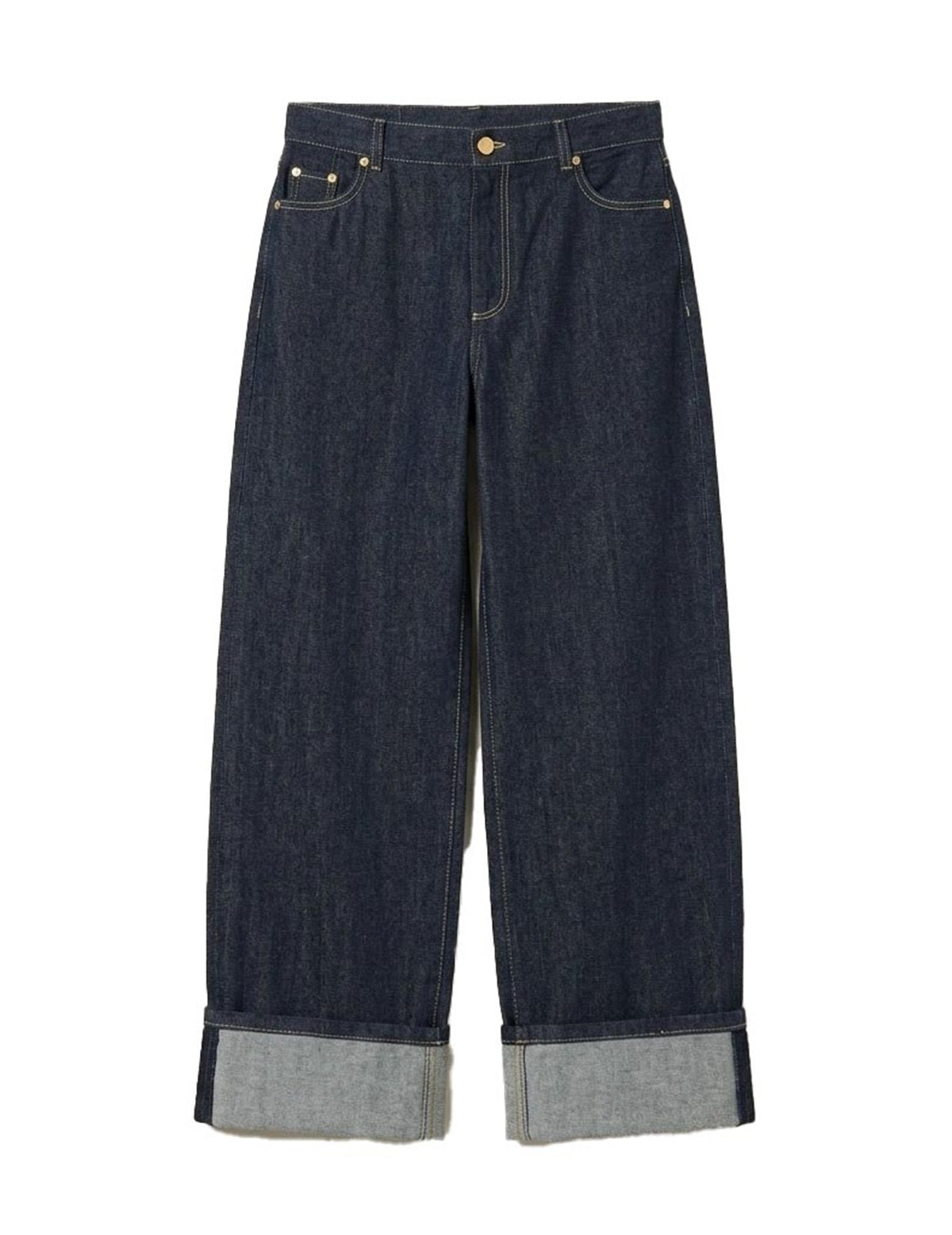 Jeans S Max Mara donna SMMPOGGIO001 blu medio denim<BR/><BR/> 