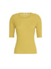 Maglia S Max Mara donna SMMRIVIERA009 gialla