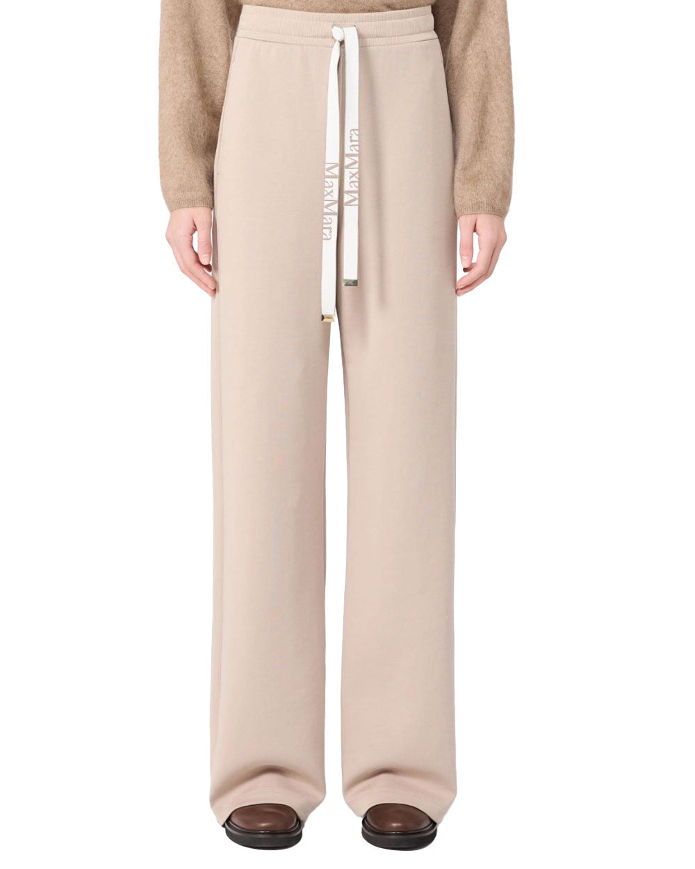 Pantalone 'S Max Mara donna SMMBALI beige<BR/> 
