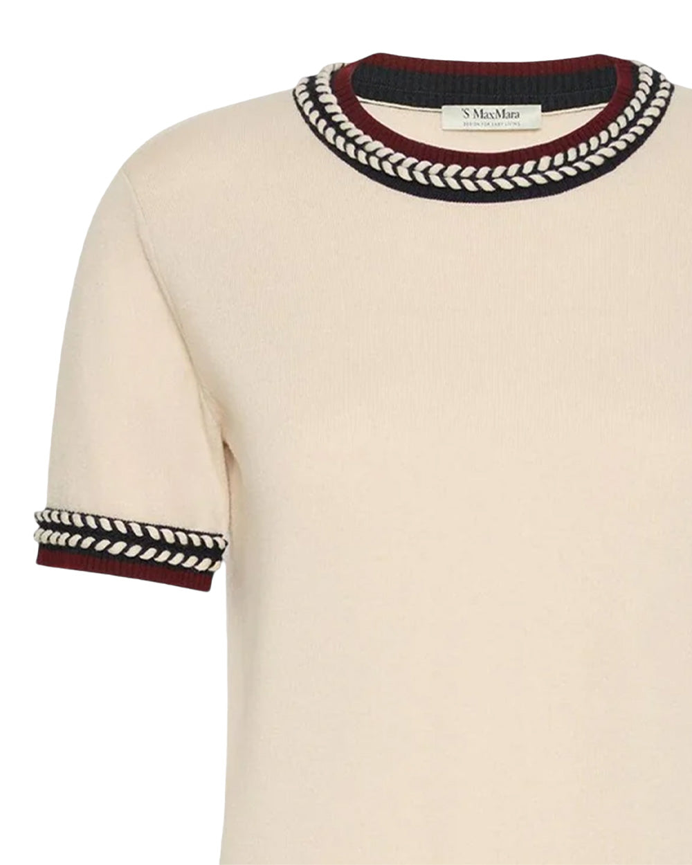 Maglia S MAX MARA donna SMMCARINA Panna 