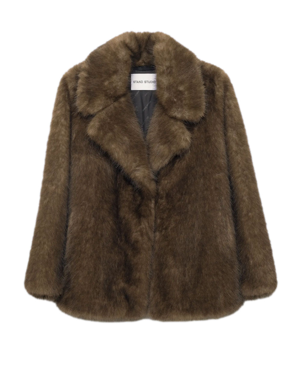 Pelliccia Stand studio donna 66775-9485 Jourmi grigio marrone<BR/><BR/> 