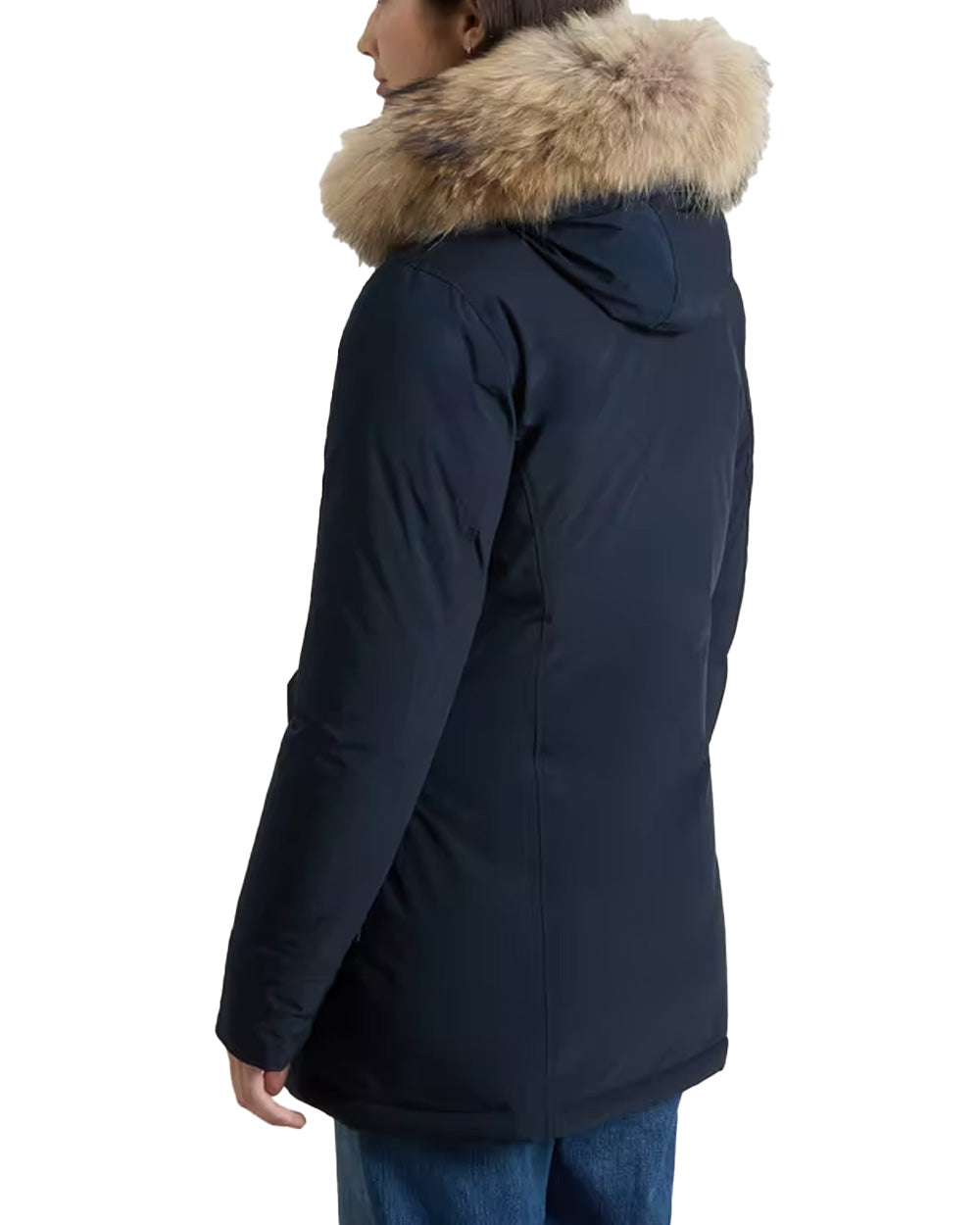 Giubbino donna WOOLRICH DONNA CFWWOU0652FBUT3128 Melton blue 