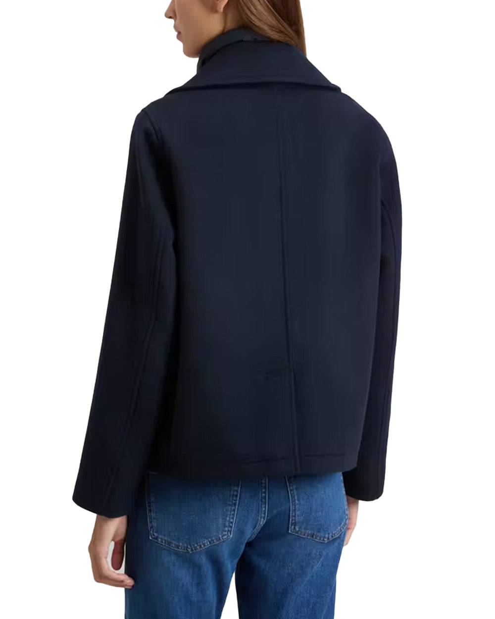 Giubbino donna WOOLRICH DONNA CFWWOU2218FRUT5455 Melton blue<BR/> 