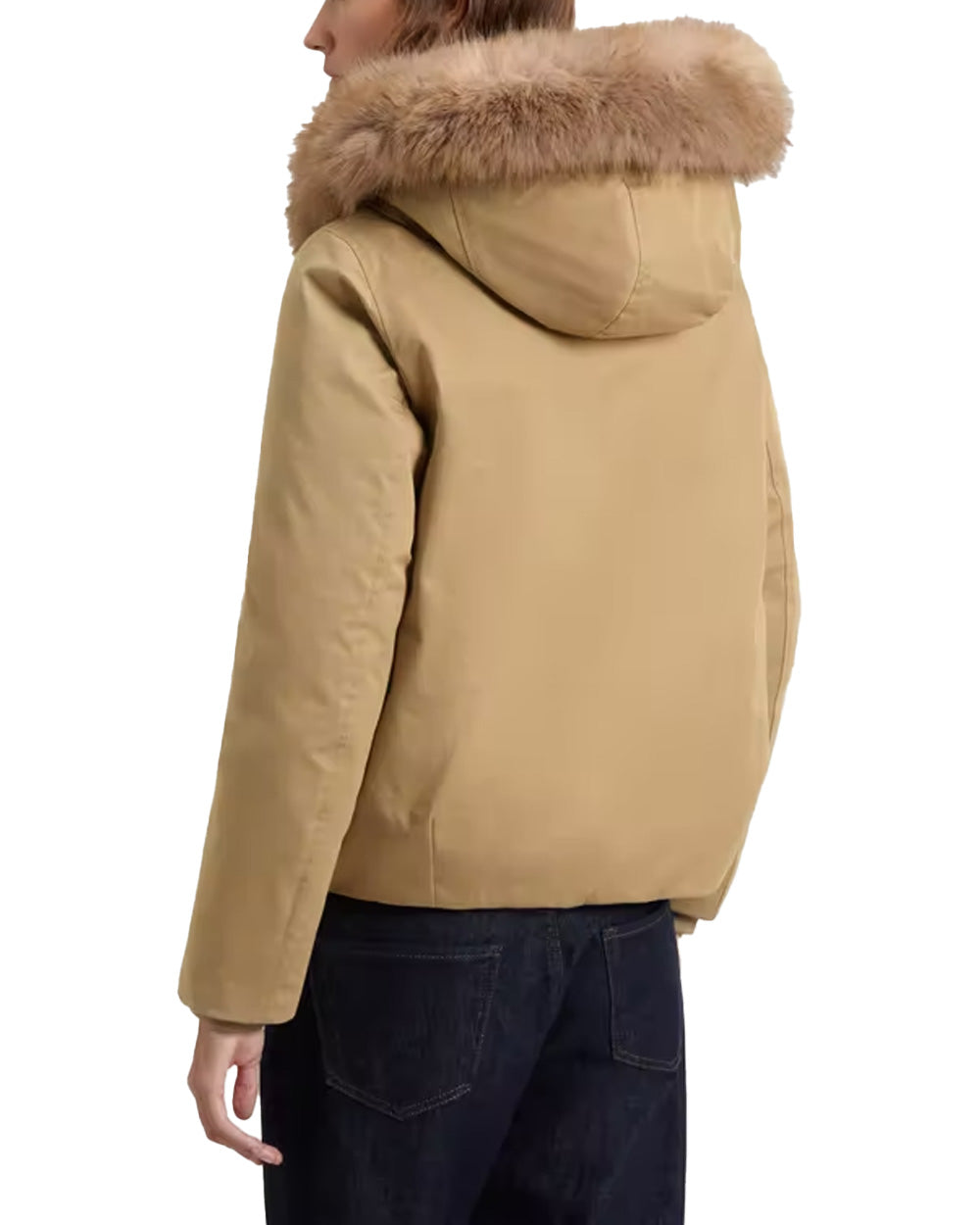 Giubbino donna WOOLRICH DONNA CFWWOU2237FRUT1974 Gold Khaki<BR/> 