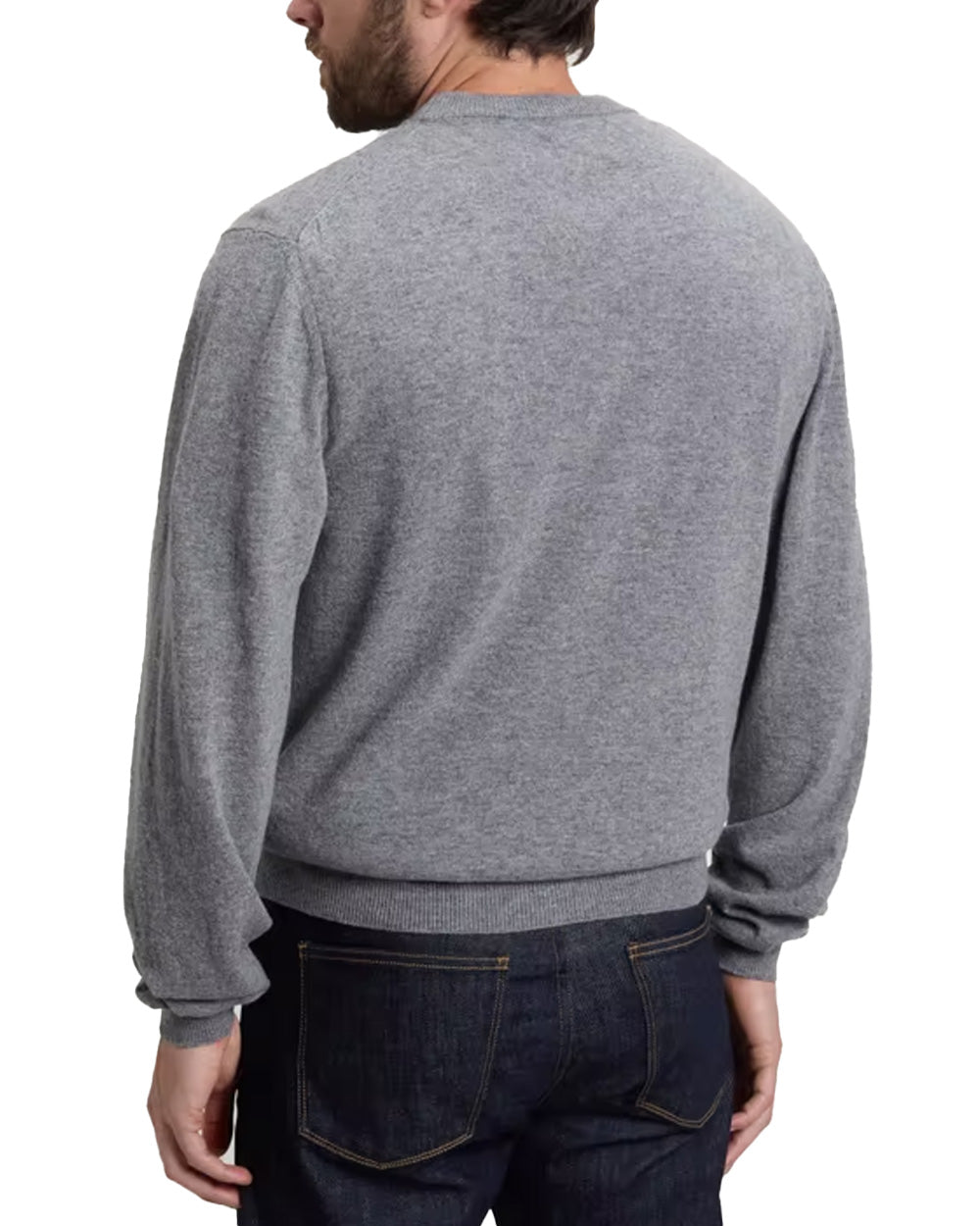 Maglione WOOLRICH uomo CFWOKN2063MRUF594 Medium Grey Melange 
