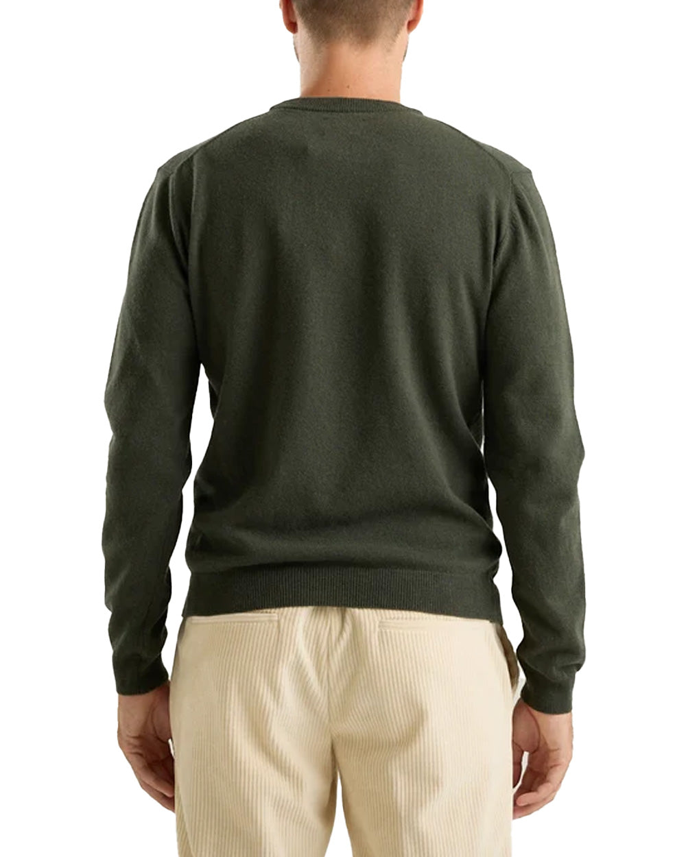 Maglione WOOLRICH uomo CFWOKN2063MRUF594 Dark green 