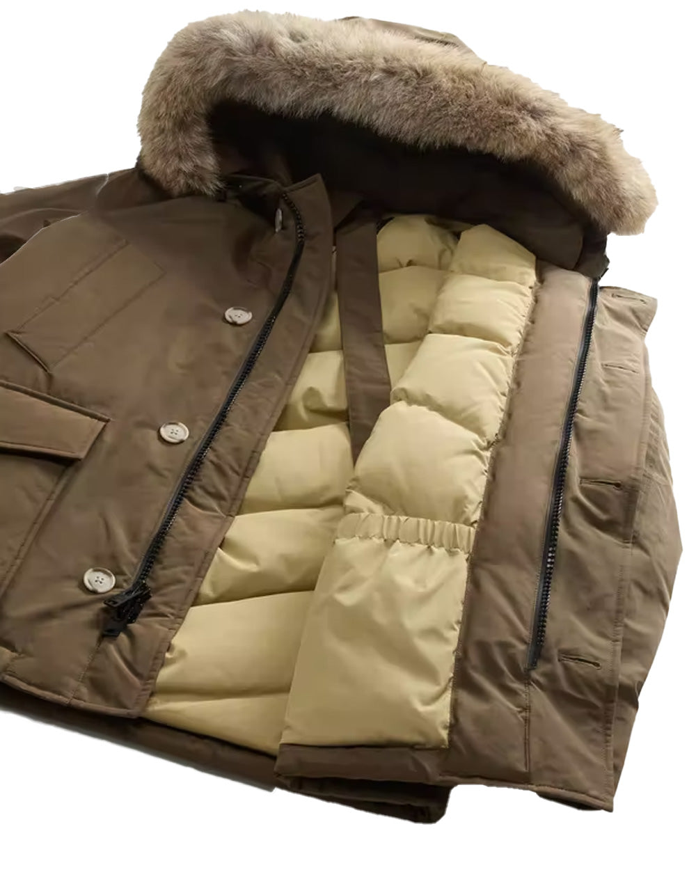 Giubbino WOOLRICH uomo CFWOOU0484MBUT0001 Dark green<BR/> 