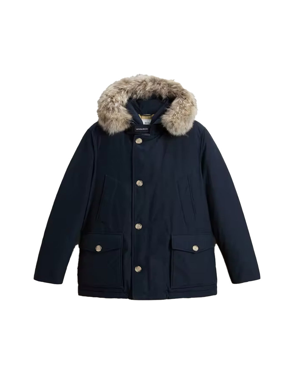 Giubbino WOOLRICH uomo CFWOOU0484MBUT0001 Melton blue<BR/> 