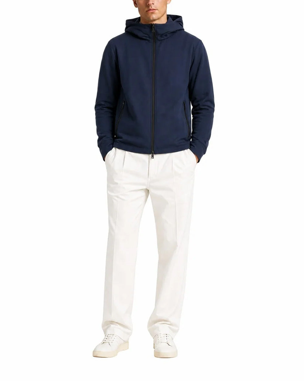 Giubbino uomo WOOLRICH UOMO CFWOOU1047MBUT3496 Melton blue 