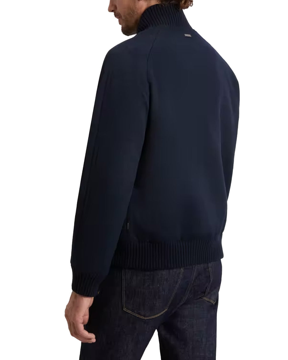 Giubbino WOOLRICH uomo CFWOOU2023MBUT5041 Melton blue<BR/> 