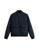 Giubbino WOOLRICH uomo CFWOOU2023MBUT5041 Melton blue