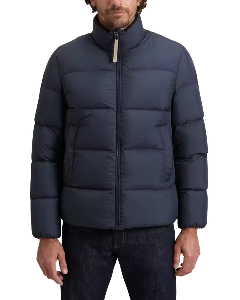 Giubbino WOOLRICH uomo CFWOOU2086MBUT2635 Melton blue 