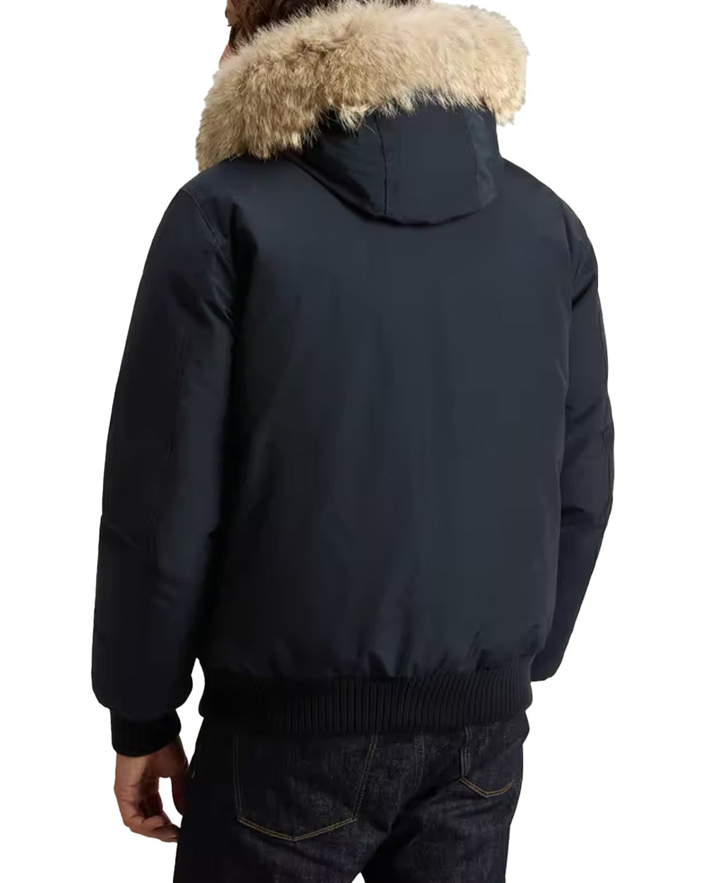 Giubbino WOOLRICH uomo CFWOOU2238MRUT0001 Melton blue 