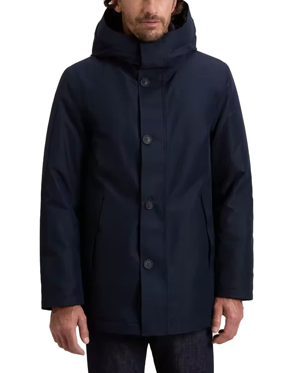 Giubbino uomo WOOLRICH UOMO CFWOOU971MBUT3797 Melton Blue 